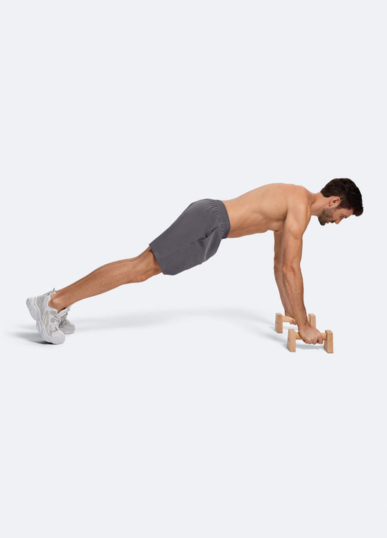 Push-up Griffe aus Holz