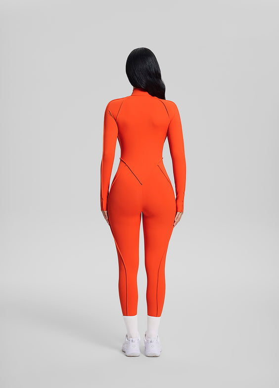 Catsuit con espalda cerrada