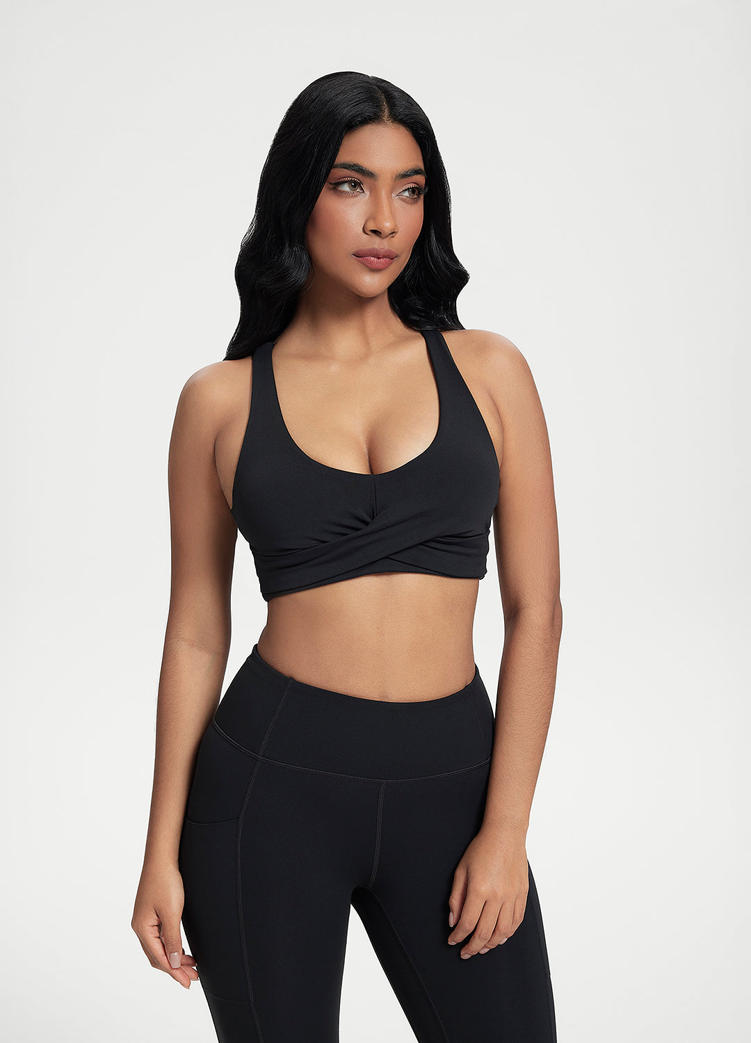 Double Strap Sculpt Top (Color: Black) | BetterMe Store
