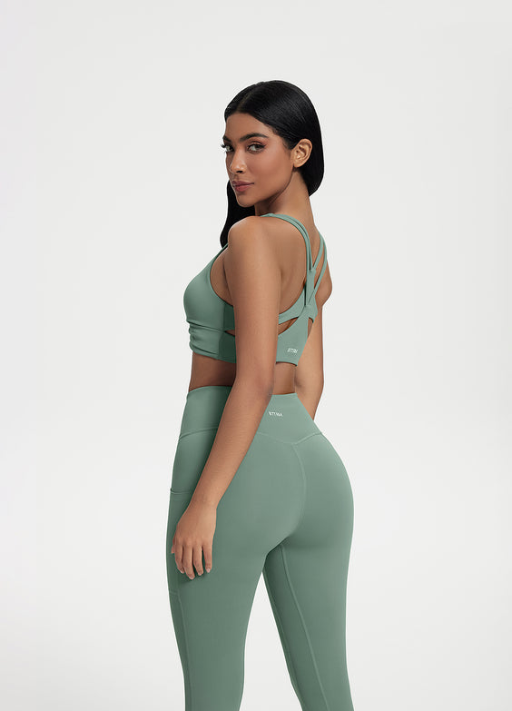 Double Strap Sculpt Top