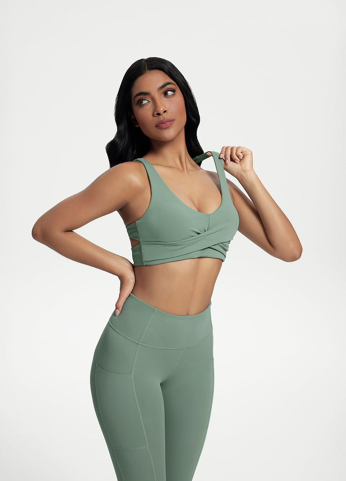 Double Strap Sculpt Top