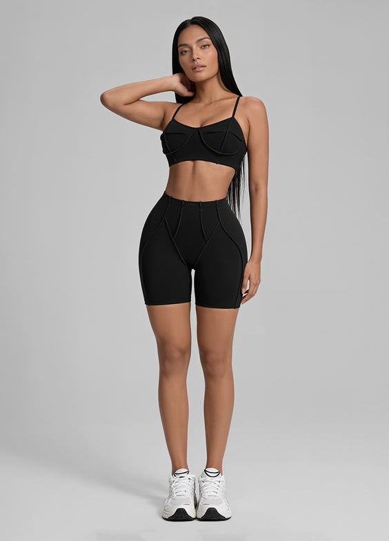 Contour Stitch Micro Shorts