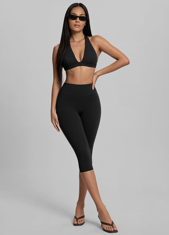 High-Waisted Sculpt Capri Leggings