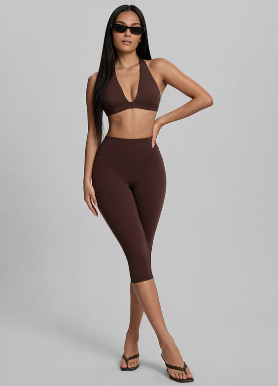 High-Waisted Sculpt Capri Leggings