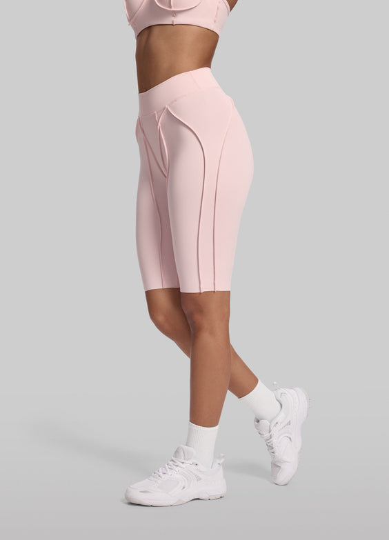 Figurformende Radler-Shorts mit Nahtdetails