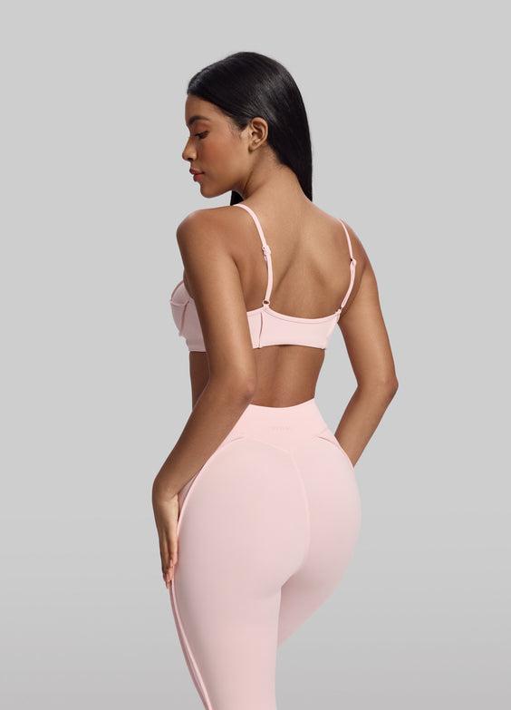Figurformende Radler-Shorts mit Nahtdetails
