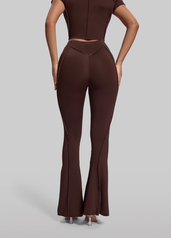 Legging long évasé