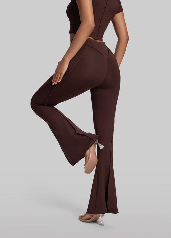 Legging long évasé