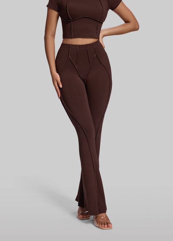 Legging long évasé