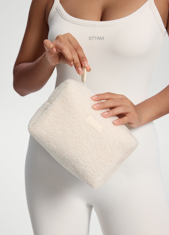 Teddy Makeup Bag