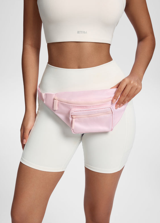 High-Waisted Side Pocket Shorts