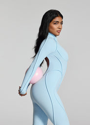 Catsuit de manga larga