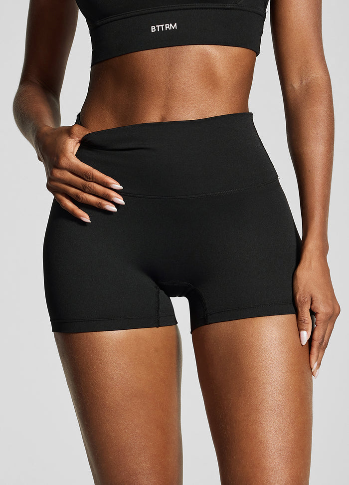 Micro short negro azabache