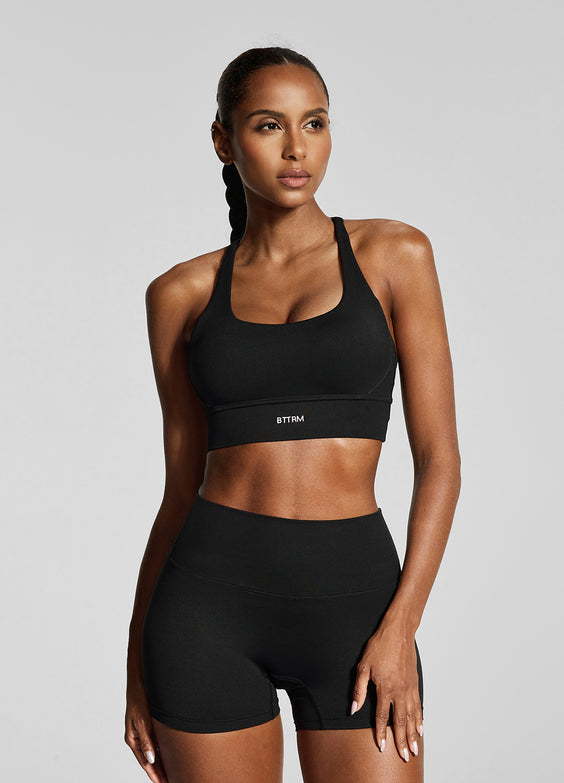 Micro-Shorts mit hohem Bund