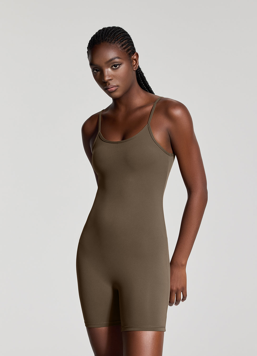 Sleeveless One-Piece Bodysuit