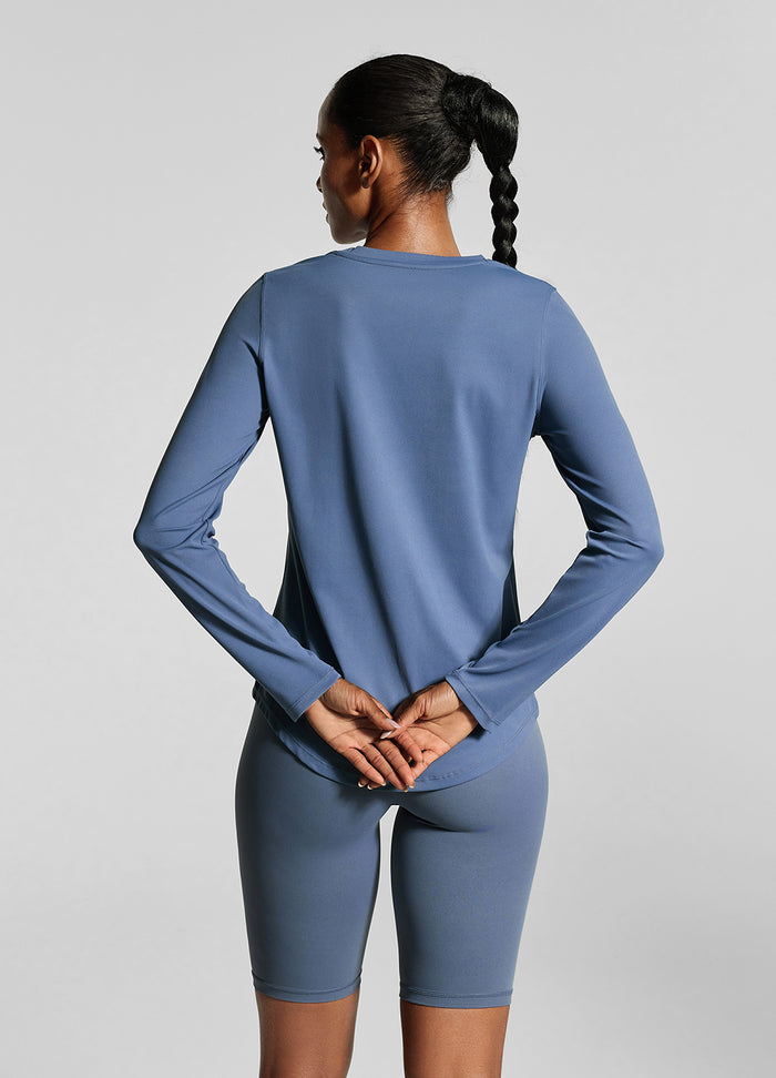 Iris Blue Long Sleeve