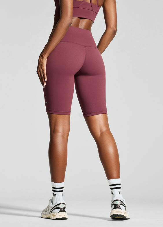 Pantaloncini Biker a Vita Alta