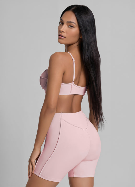 Contour Stitch Micro Shorts