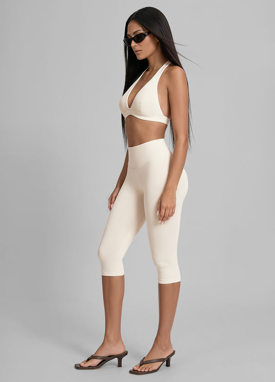High-Waisted Sculpt Capri Leggings