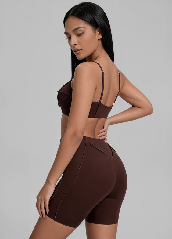 Contour Stitch Micro Shorts