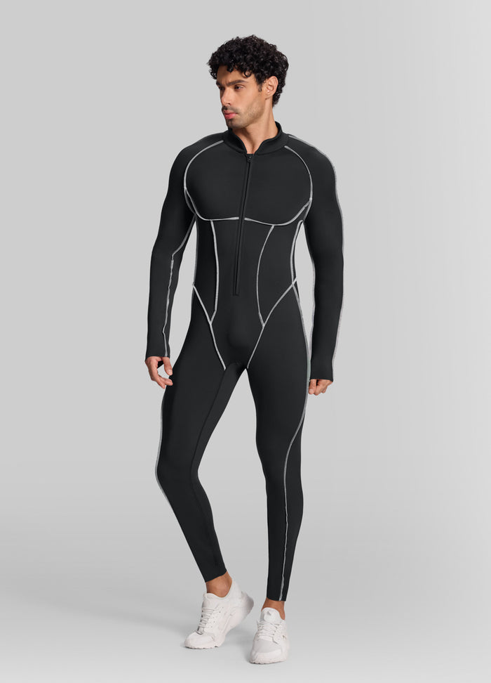 Contour Stitch Closed-Back Herosuit