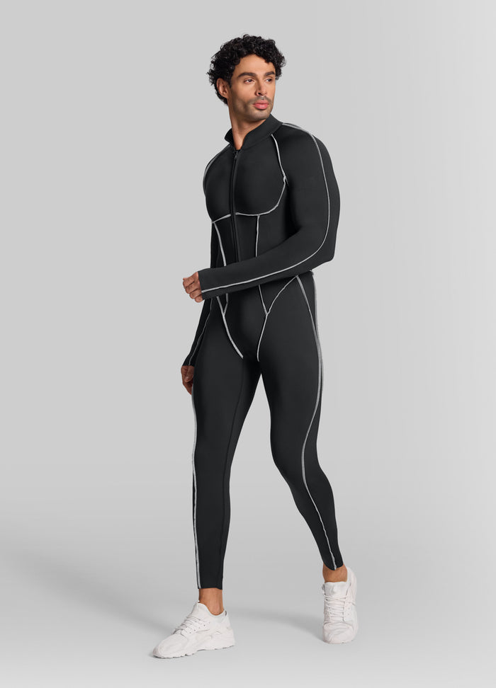 Contour Stitch Closed-Back Herosuit