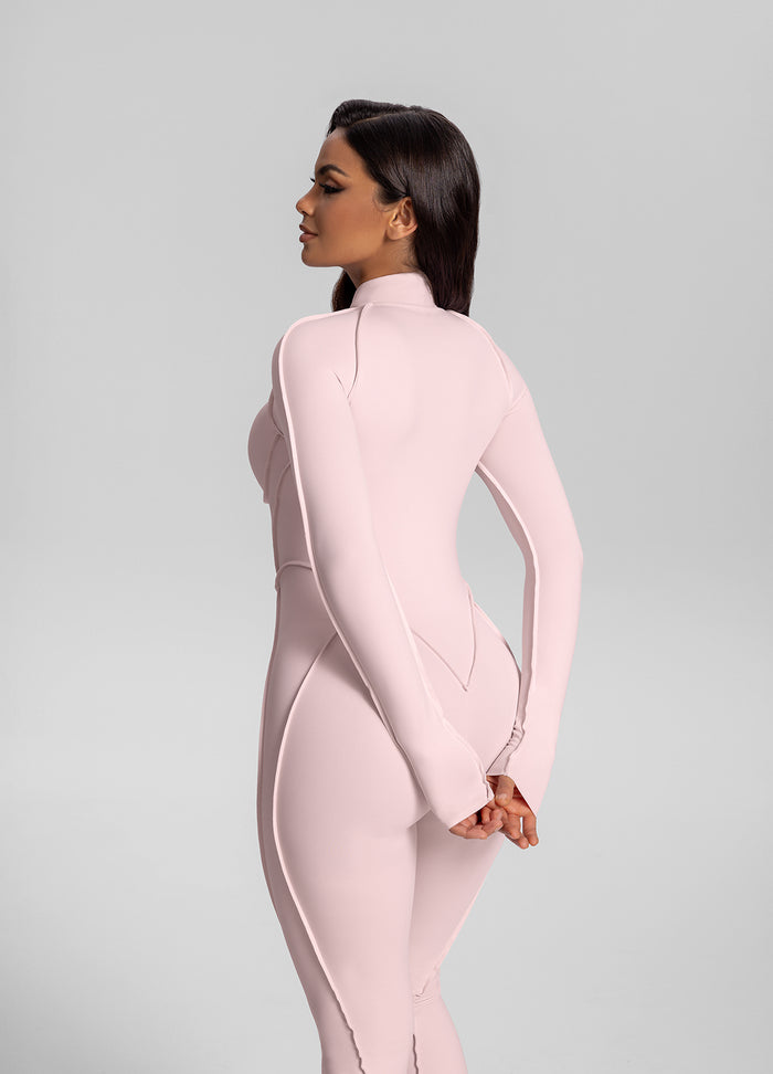 Flared Closed-Back Catsuit