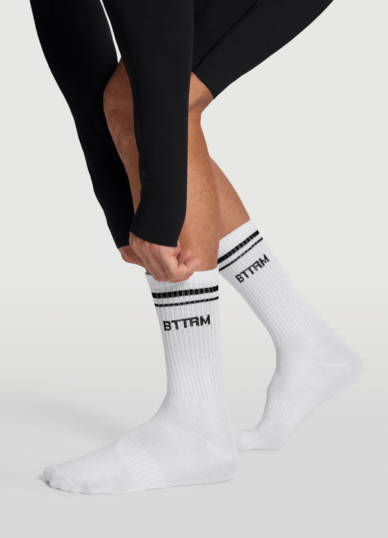 Unisex Half-Crew Socks 3-Pack