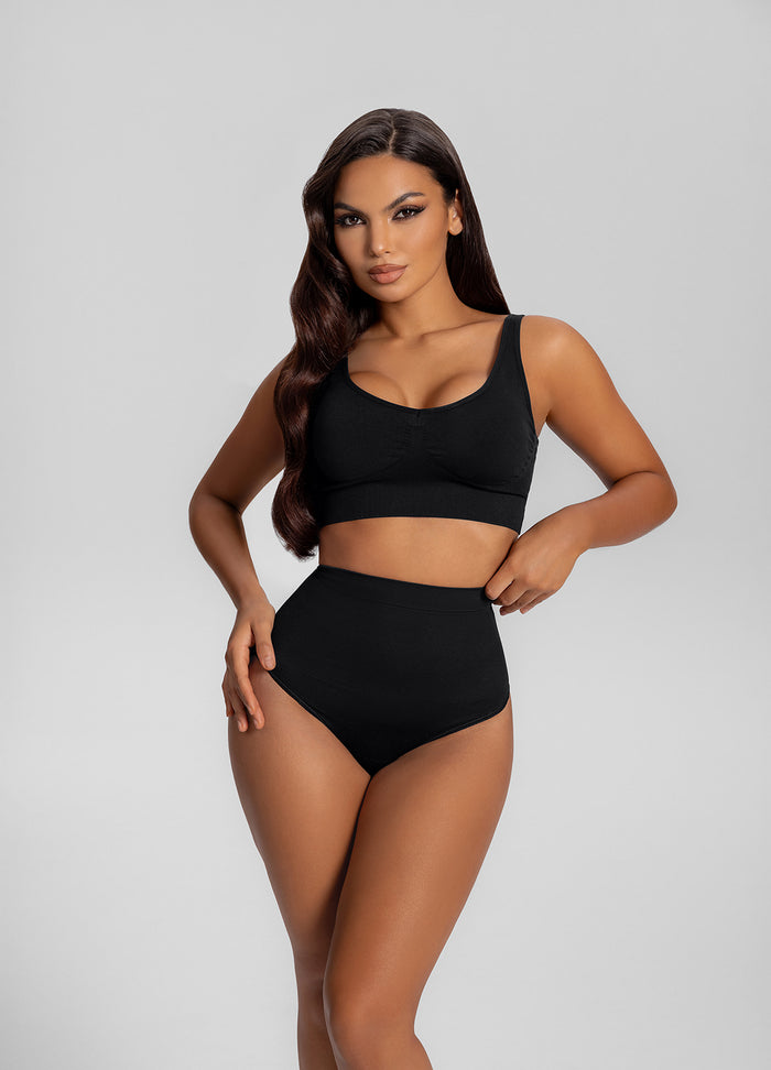 High-Waisted Shapewear Thong