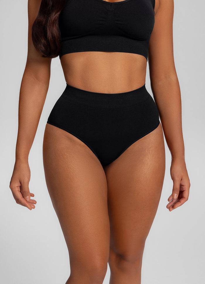 Mid-Rise Shapewear Briefs Duo