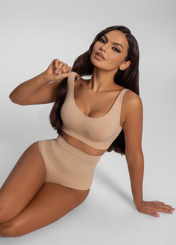 Seamless Smoothing Support Shaping Bra Duo