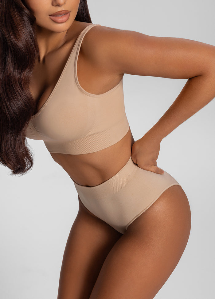 Mid-Rise Shapewear Briefs Duo