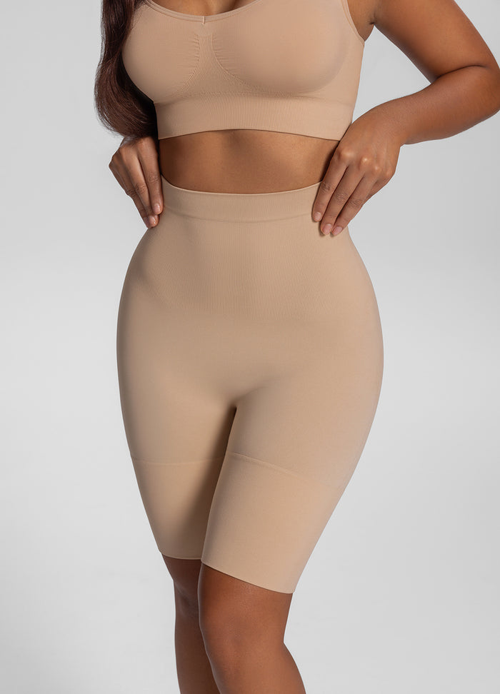 Mid-Thigh Shapewear Shorts