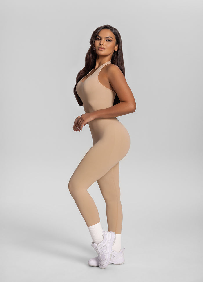 Halter Shapewear Jumpsuit