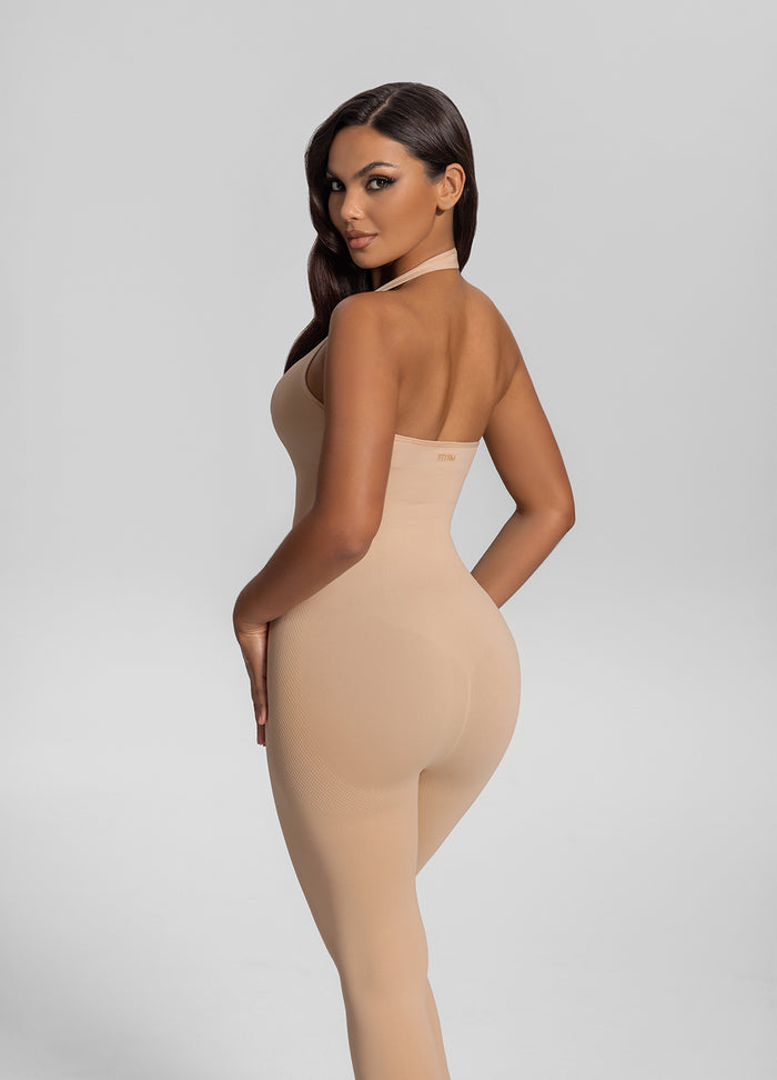 Halter Shapewear Jumpsuit