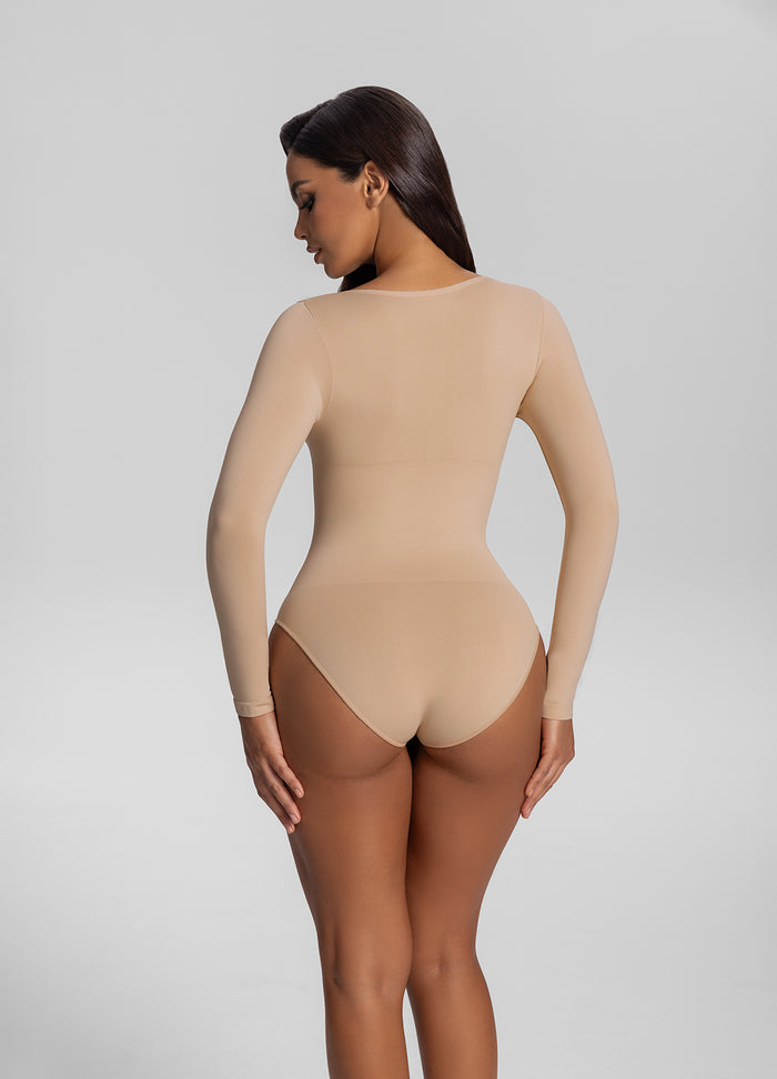 Long Sleeve Shapewear Bodysuit
