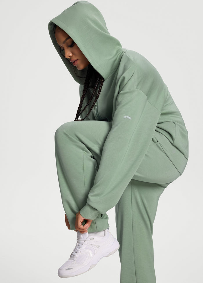 Oversized Zip-Up Hoodie