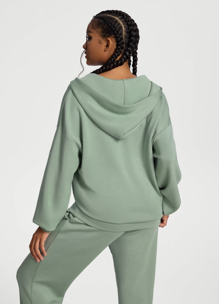 Oversized Zip-Up Hoodie