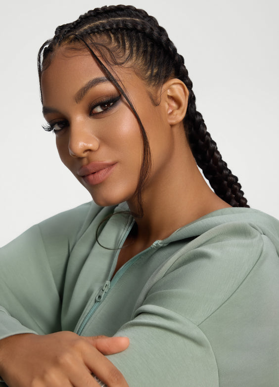 Oversized Zip-Up Hoodie