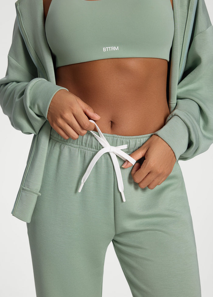 Soft Straight-Leg Sweatpants