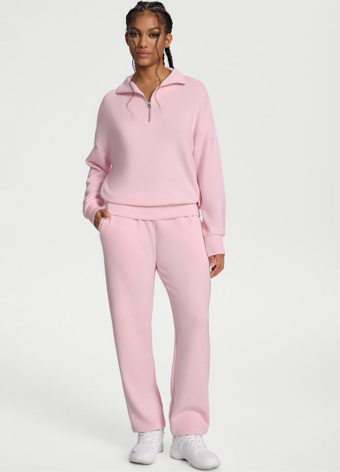 Soft Straight-Leg Sweatpants