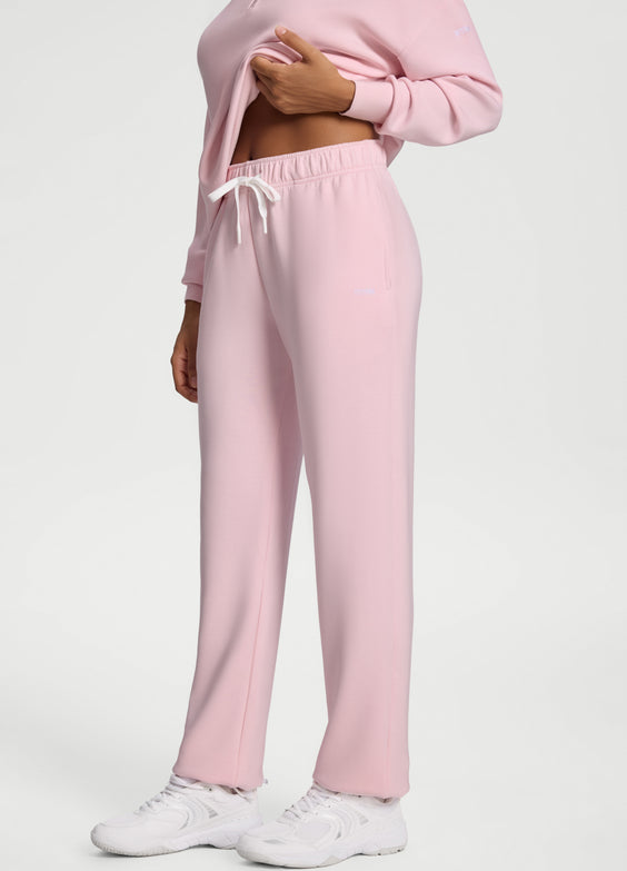 Pantalón deportivo suave con piernas rectas