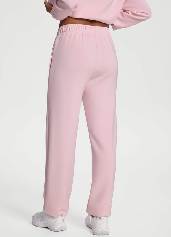 Pantalón deportivo suave con piernas rectas