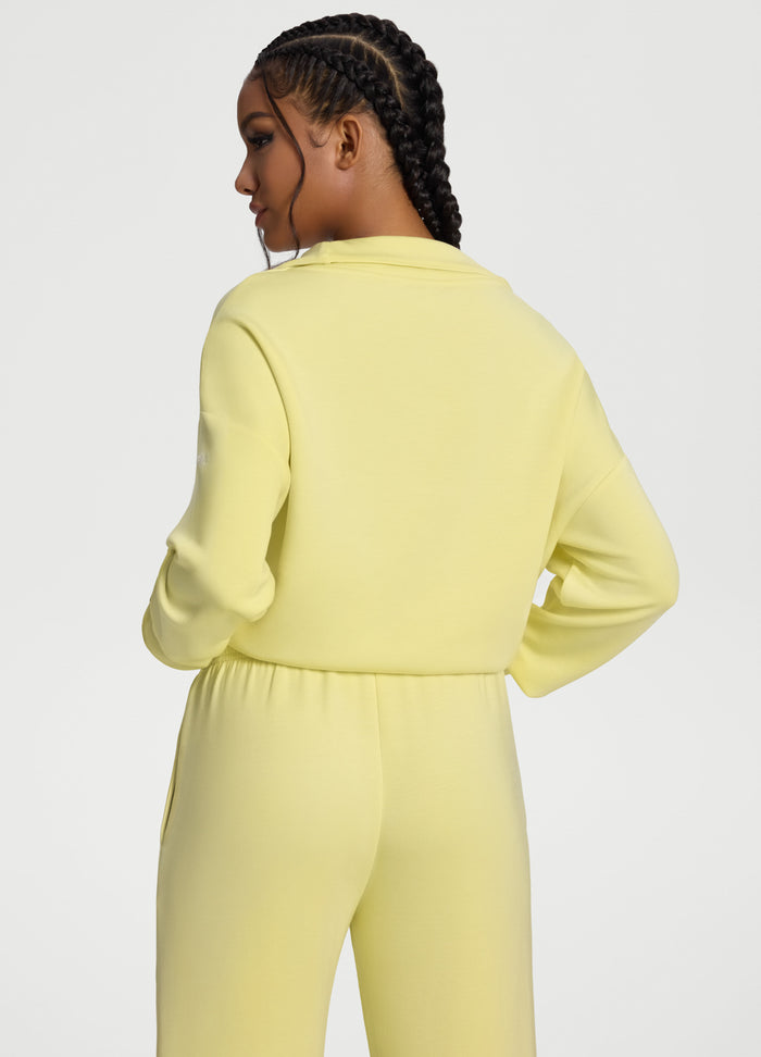 Half-Zip Long Sleeve Sweatshirt