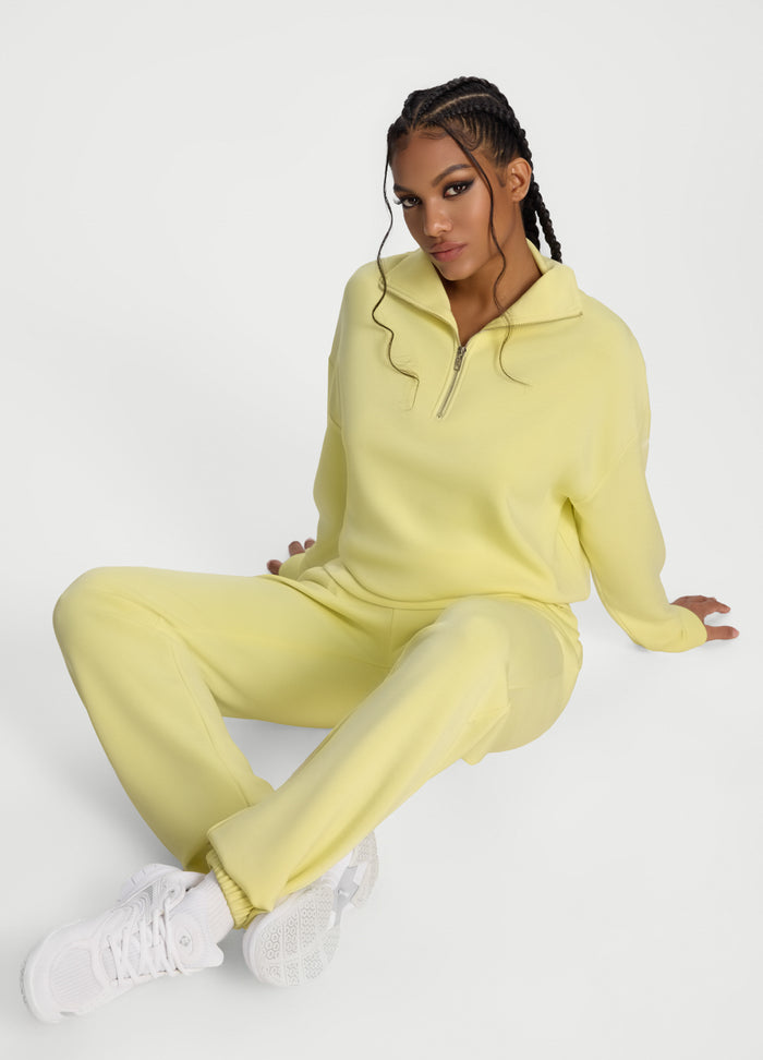 Half-Zip Long Sleeve Sweatshirt