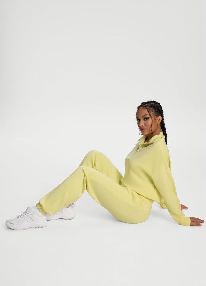 Soft Straight-Leg Sweatpants