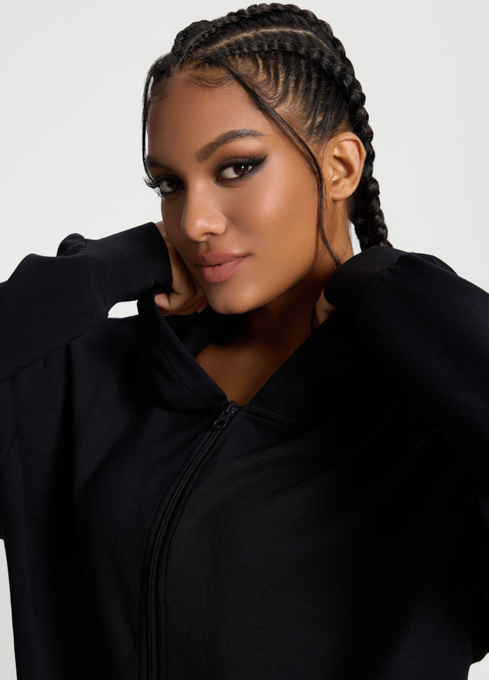 Oversized Zip-Up Hoodie