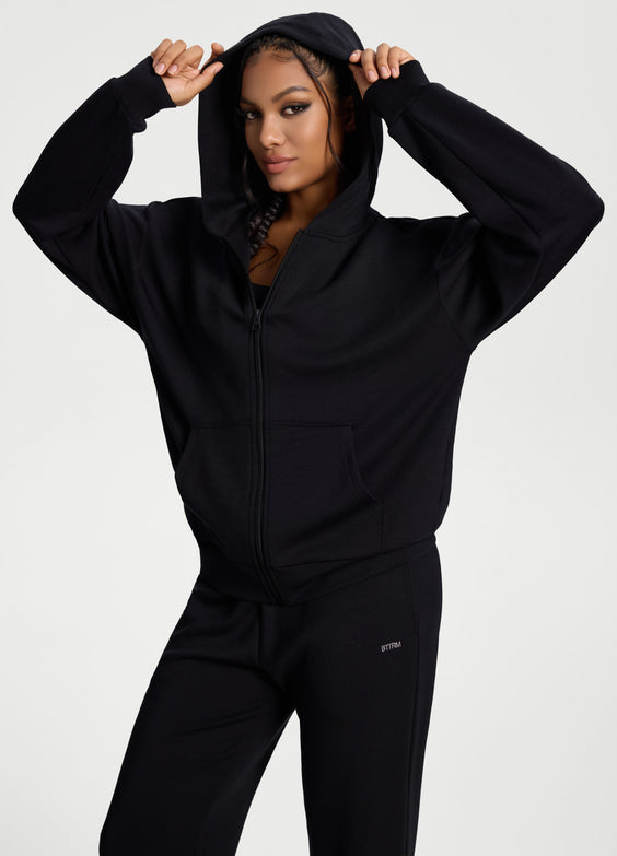Oversized Zip-Up Hoodie