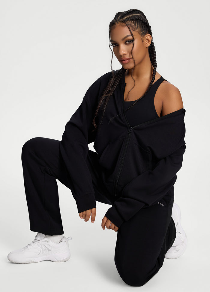 Oversized Zip-Up Hoodie