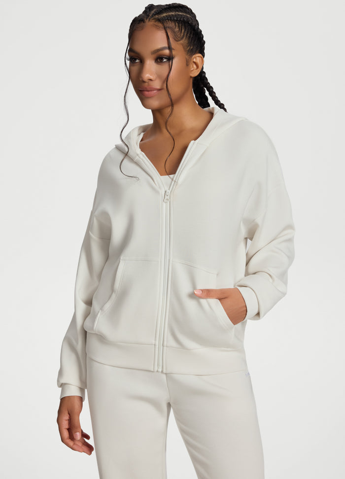 Buzo con capucha y cremallera extragrande